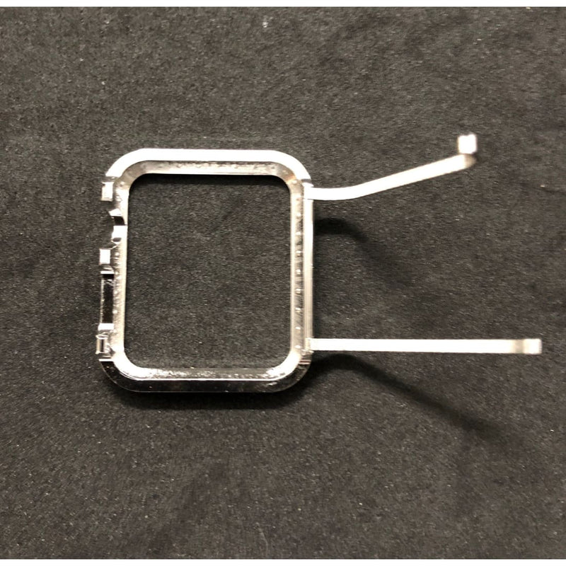 Silver Apple Watch Bezel Metal 3mm Lab Diamond Crystal Iwatch Band Bling 38mm 40mm 42mm 44mm Series 1,2,3,4,5,6,SE